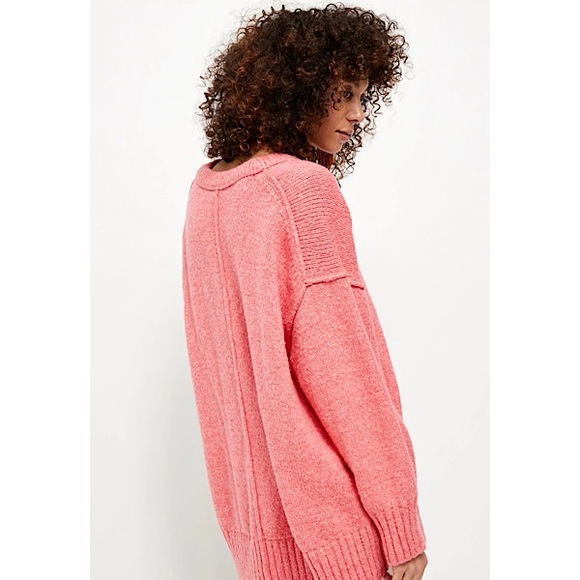 Free People ‘Brookside’ Oversized Tunic Sweater - Picture 2 of 10